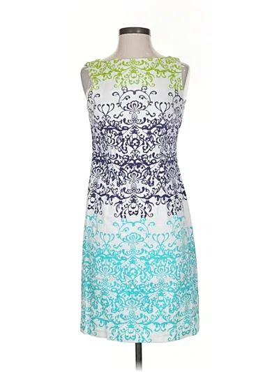 Pre-owned London Times Cocktail Dress In Blue