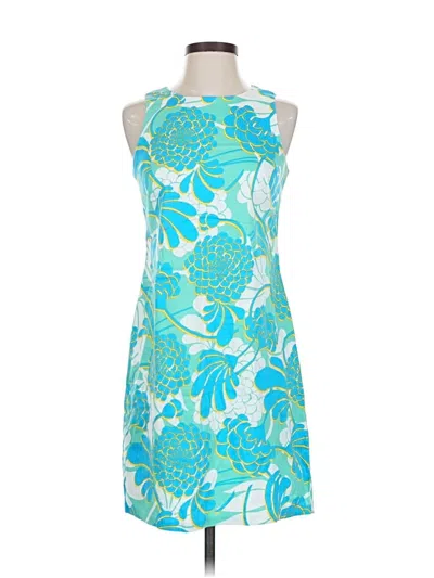 Pre-owned London Times Cocktail Dress In Blue