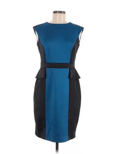 Pre-owned London Times Cocktail Dress In Blue