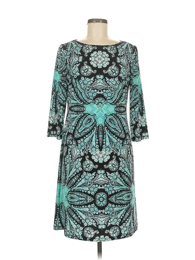 Pre-owned London Times Cocktail Dress In Blue