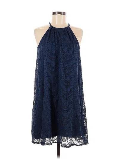 Pre-owned London Times Cocktail Dress In Blue