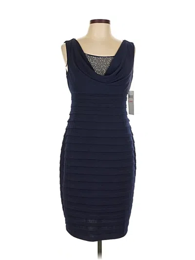 Pre-owned London Times Cocktail Dress In Blue