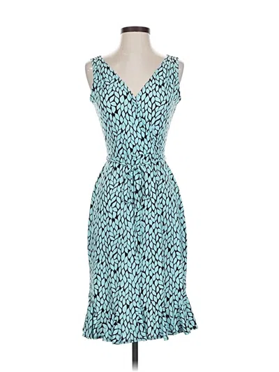 Pre-owned London Times Cocktail Dress In Blue