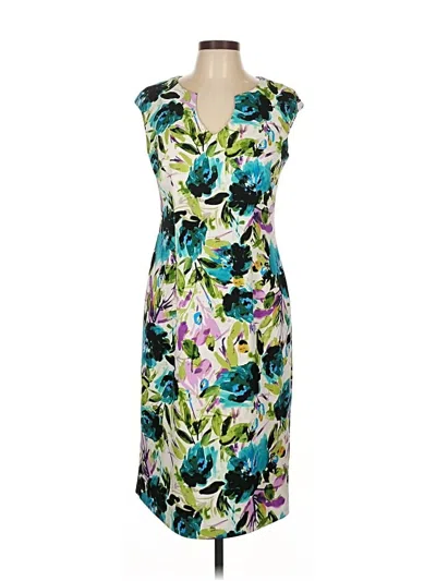 Pre-owned London Times Cocktail Dress In Blue