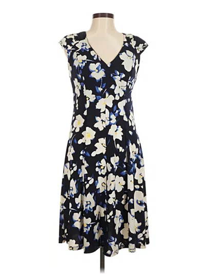 Pre-owned London Times Cocktail Dress In Blue