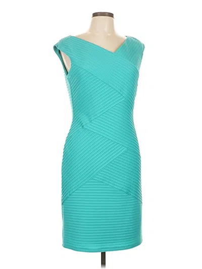 Pre-owned London Times Cocktail Dress In Blue