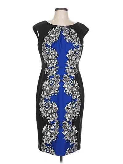 Pre-owned London Times Cocktail Dress In Blue