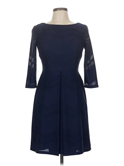 Pre-owned London Times Cocktail Dress In Blue