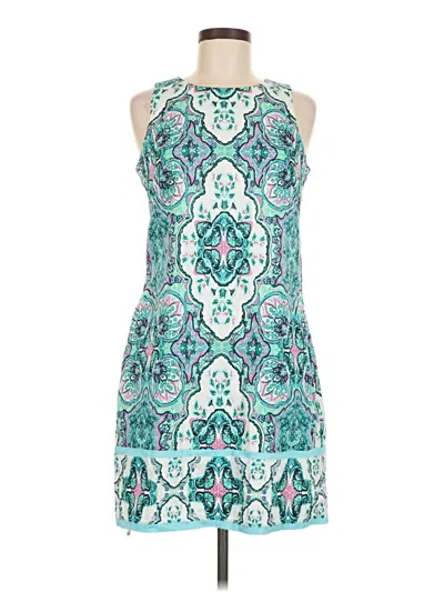 Pre-owned London Times Cocktail Dress In Blue