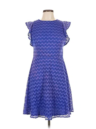 Pre-owned London Times Cocktail Dress In Blue