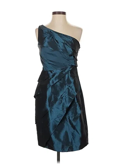 Pre-owned London Times Cocktail Dress In Blue