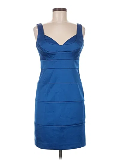 Pre-owned London Times Cocktail Dress In Blue