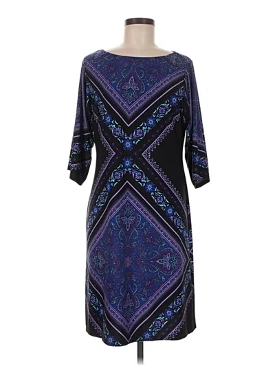 Pre-owned London Times Cocktail Dress In Blue