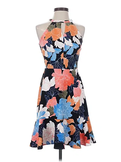 Pre-owned London Times Cocktail Dress In Blue