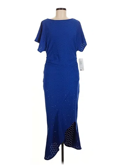 Pre-owned London Times Cocktail Dress In Blue