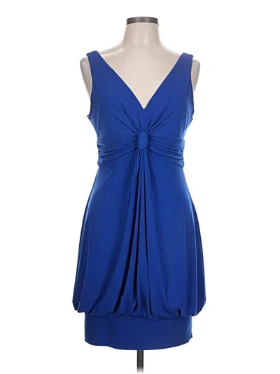 Pre-owned London Times Cocktail Dress In Blue