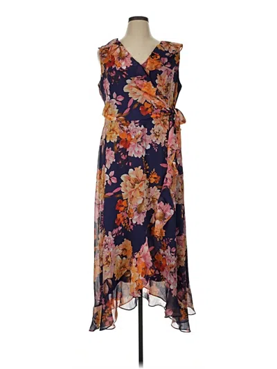 Pre-owned London Times Cocktail Dress In Blue