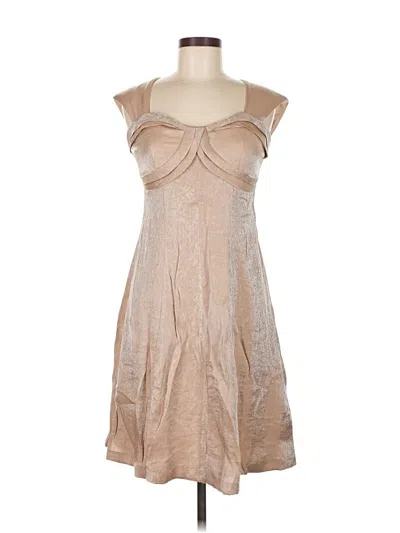 Pre-owned London Times Cocktail Dress In Brown