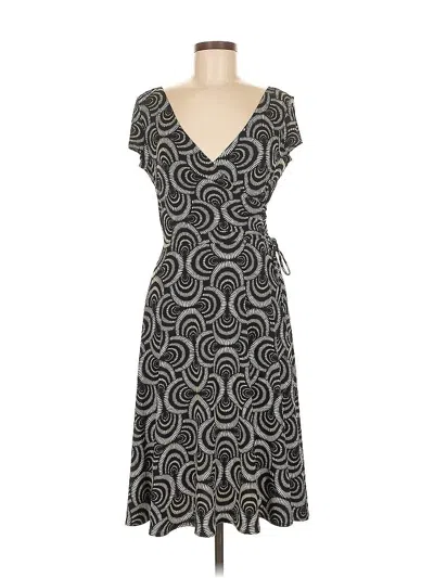 Pre-owned London Times Cocktail Dress In Gray