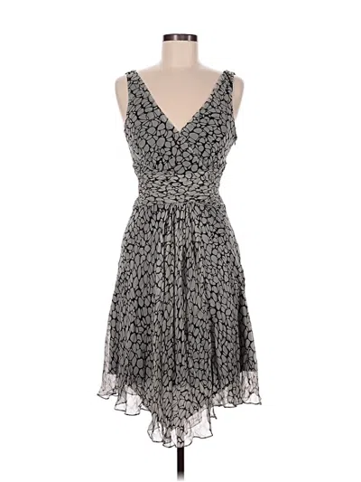 Pre-owned London Times Cocktail Dress In Gray