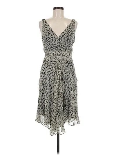 Pre-owned London Times Cocktail Dress In Gray