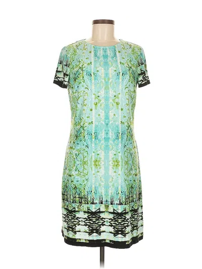 Pre-owned London Times Cocktail Dress In Green