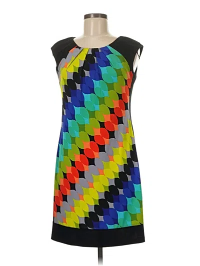 Pre-owned London Times Cocktail Dress In Green