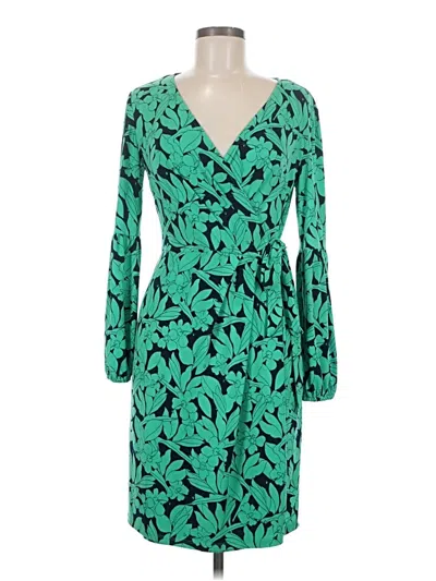 Pre-owned London Times Cocktail Dress In Green
