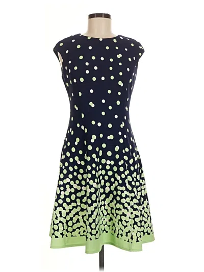 Pre-owned London Times Cocktail Dress In Green