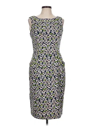 Pre-owned London Times Cocktail Dress In Green