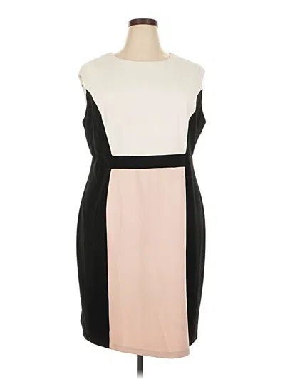Pre-owned London Times Cocktail Dress In Ivory