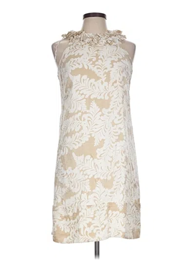 Pre-owned London Times Cocktail Dress In Ivory