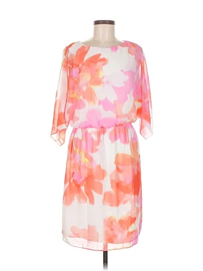 Pre-owned London Times Cocktail Dress In Orange