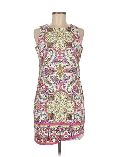 Pre-owned London Times Cocktail Dress In Pink