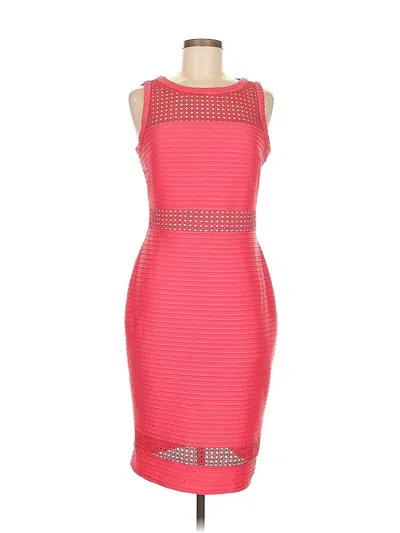 Pre-owned London Times Cocktail Dress In Pink