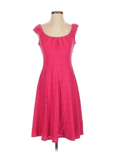 Pre-owned London Times Cocktail Dress In Pink