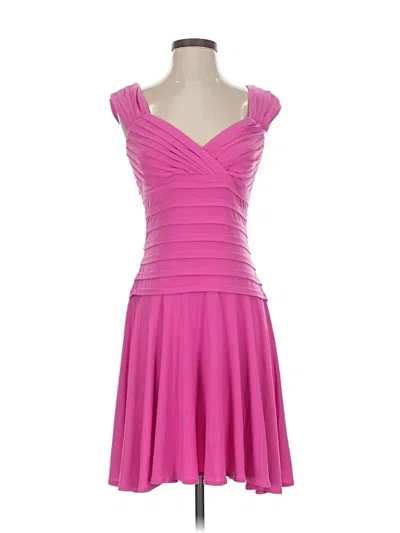 Pre-owned London Times Cocktail Dress In Pink