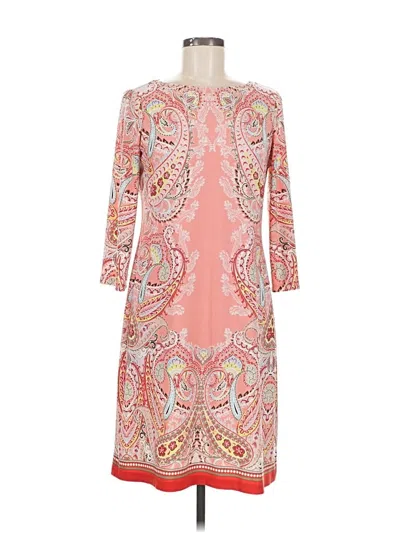 Pre-owned London Times Cocktail Dress In Pink