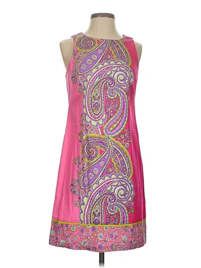 Pre-owned London Times Cocktail Dress In Pink