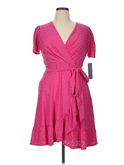 Pre-owned London Times Cocktail Dress In Pink
