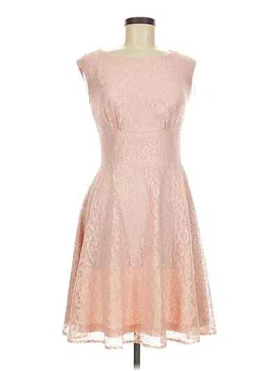Pre-owned London Times Cocktail Dress In Pink