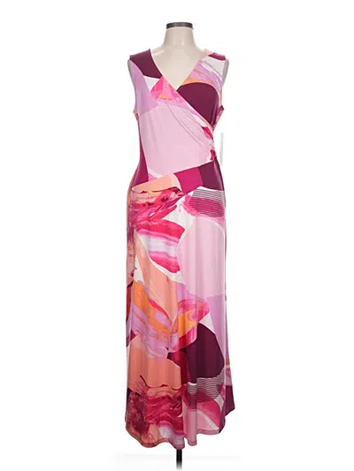 London Times Cocktail Dress In Pink