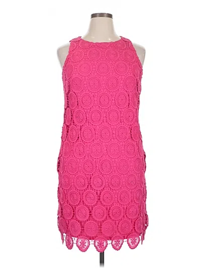 Pre-owned London Times Cocktail Dress In Pink