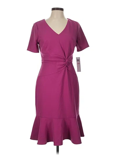 Pre-owned London Times Cocktail Dress In Purple