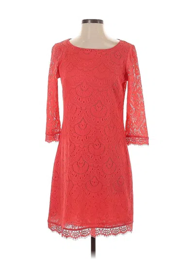 Pre-owned London Times Cocktail Dress In Red
