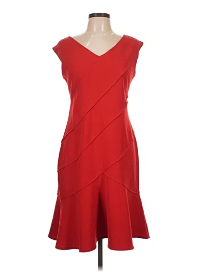 Pre-owned London Times Cocktail Dress In Red