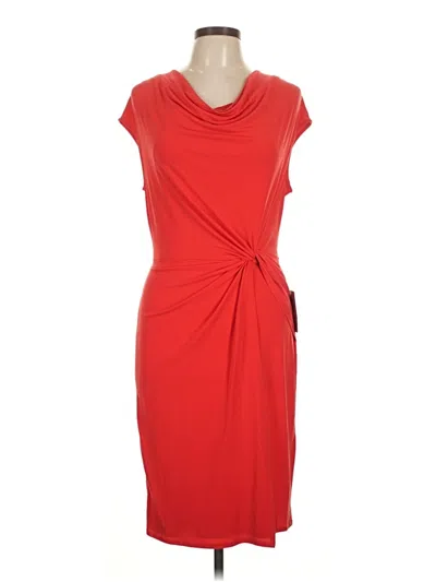 Pre-owned London Times Cocktail Dress In Red