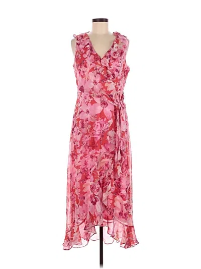 Pre-owned London Times Cocktail Dress In Red