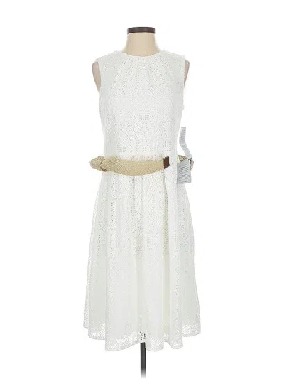 London Times Cocktail Dress In White