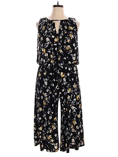 Pre-owned London Times Jumpsuit In Black
